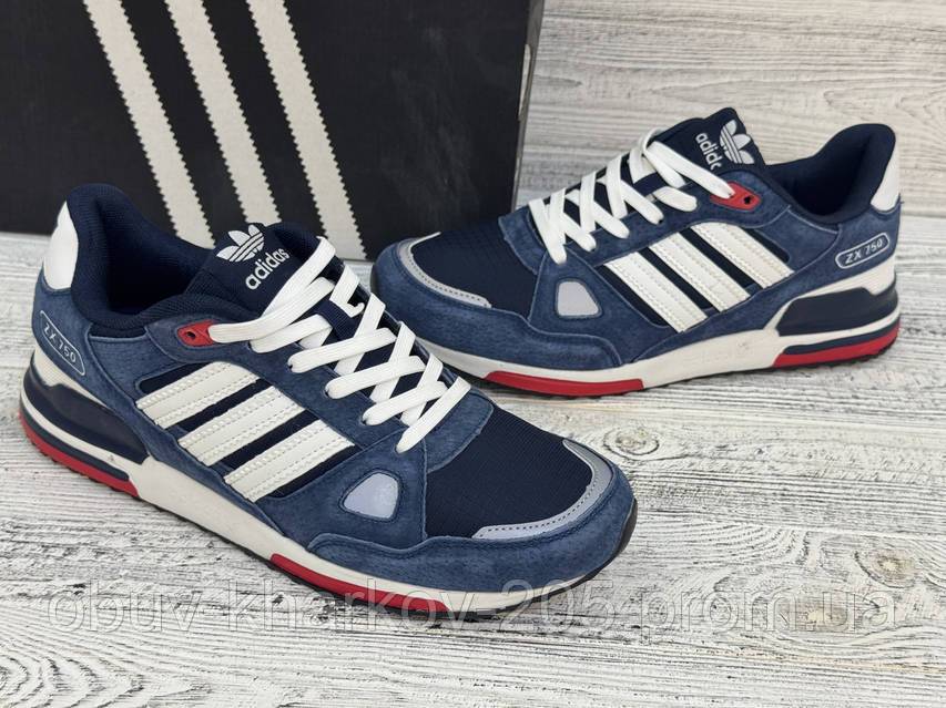 Кроссовки Adidas ZX 750 Адидас Классические Осень - Зима Весна