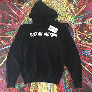 Fucking Awesome худи Мужская и женская худи черная Топ качество
