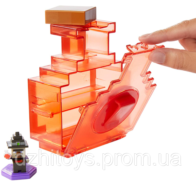 Набор Майнкрафт Фигурка Ведьма и Зелье Minecraft Carry Along