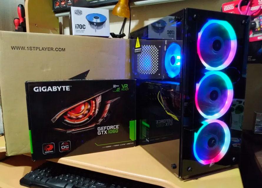 Игровой компьютер Intel Core i7 4790 4.0GHZ, GTX 1060, 16GB