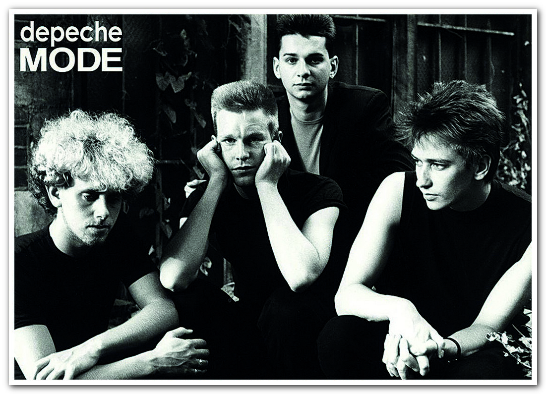 Depeche Mode - Музыкальный коллектив постер, цена: 80 ₴, купить