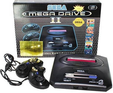 Игровая приставка Sega Mega Drive 2 (368 встроенных игр +