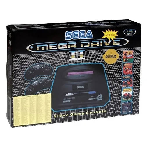 Игровая приставка Sega Mega Drive 2 (368 встроенных игр +