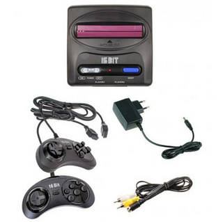 Игровая приставка Sega Mega Drive 2 (368 встроенных игр +