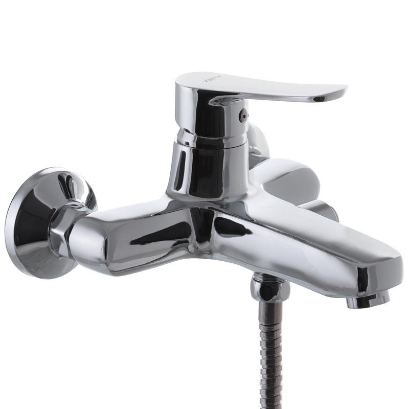 Кран для ванной однорукояточный с коротким гусаком ZERIX JXF3-A445