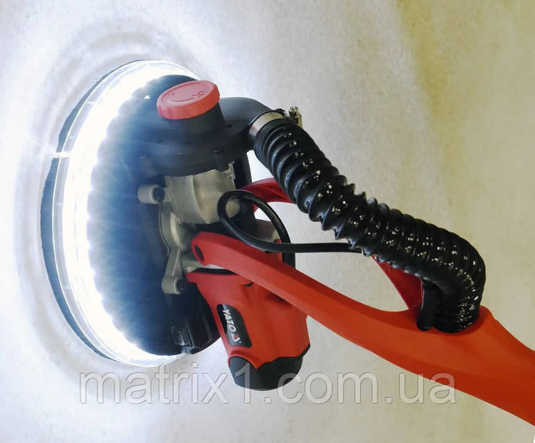 Шлифмашина для стен и полов с пылесосом 820 Вт, Ø= 225 мм, L