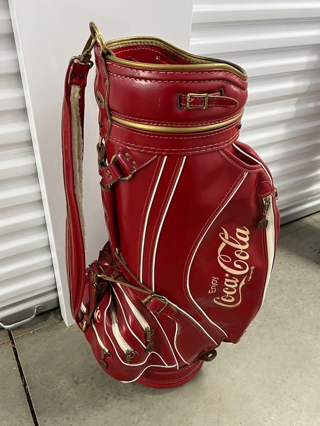 RARE Vintage Coca-Cola Golf Bag by Ron Miller | Proxibid
