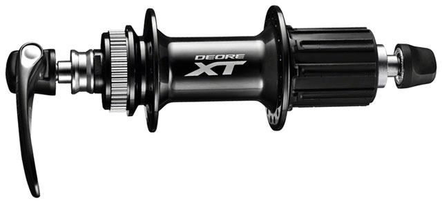 Bikeman: Shimano XT FH-M8000 Rear Hub - QR x 135mm, Center-Lock