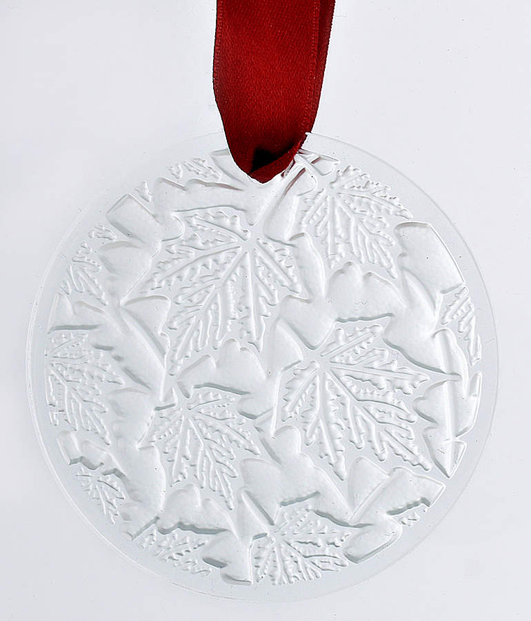 Lalique Christmas Ornament Champs Elysees-Clear - Boxed by Lalique