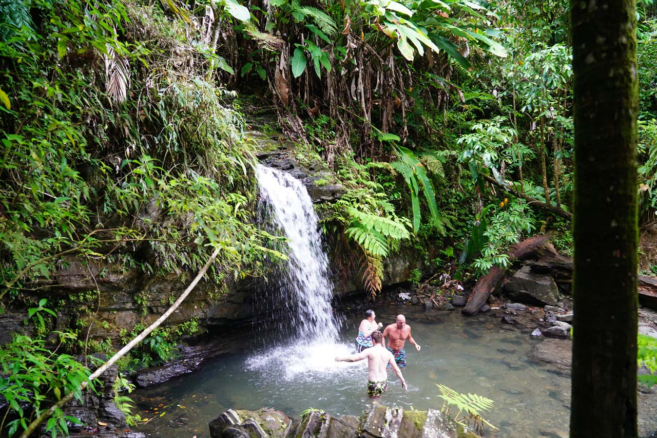 Juan Diego Falls - Cool Off & Adventure Spot In El Yunque