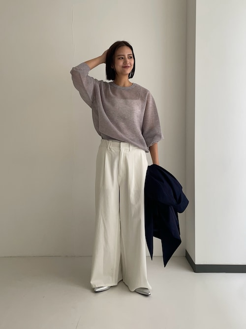 綿麻デニムイージーパンツ（デニムパンツ）｜URBAN RESEARCH（アーバン