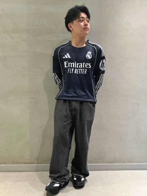 レアル・マドリード 25/26 長袖 アウェイ ユニフォーム / アディダス