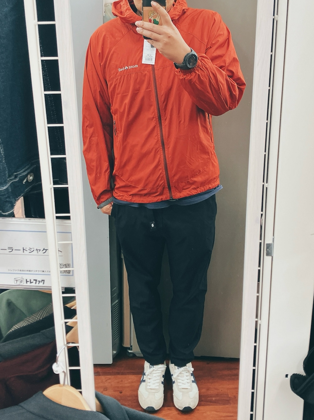 mont-bellのジャケット/アウター（オレンジ系）を使った人気