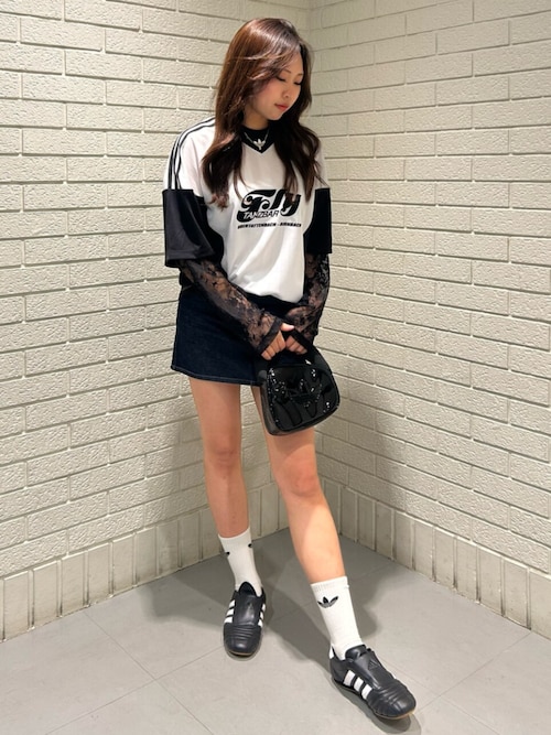 アディダス オリジナルス ロングスリーブ レース ジャージ アディダス