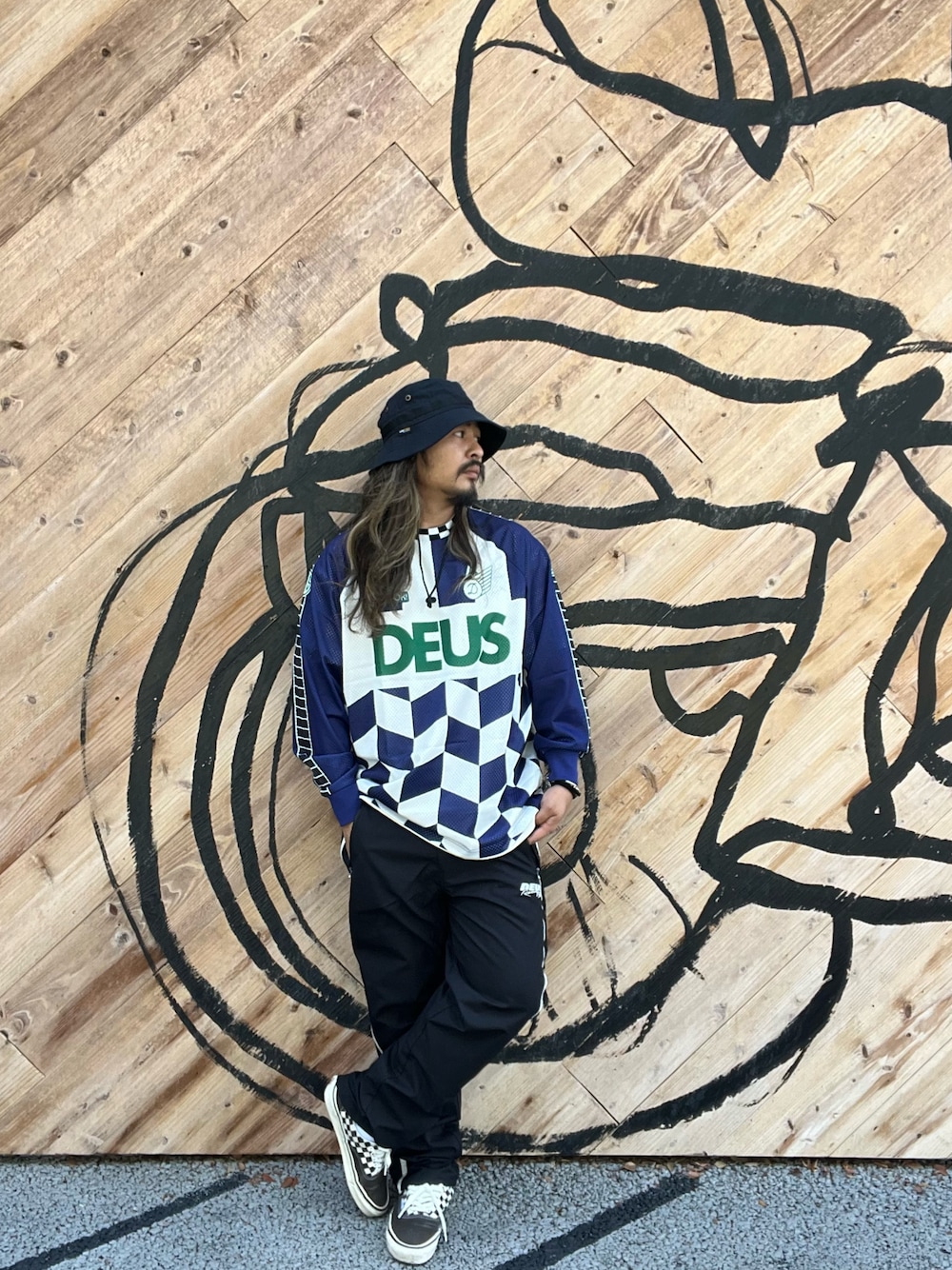 DEUS EX MACHINA（デウスエクスマキナ）の「SIDETRACK MOTO JERSEY