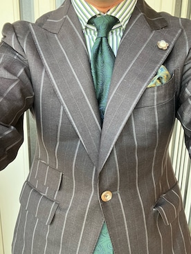 HERMESのポケットチーフを使った人気ファッションコーディネート - WEAR