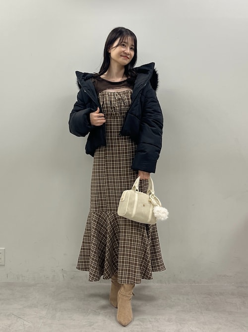 セール】ショートニット＋マーメイドキャミワンピースセット