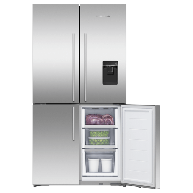 FISHER & PAYKEL 18.9 cu ft Series 7 Quad Door Refrigerator Freezer