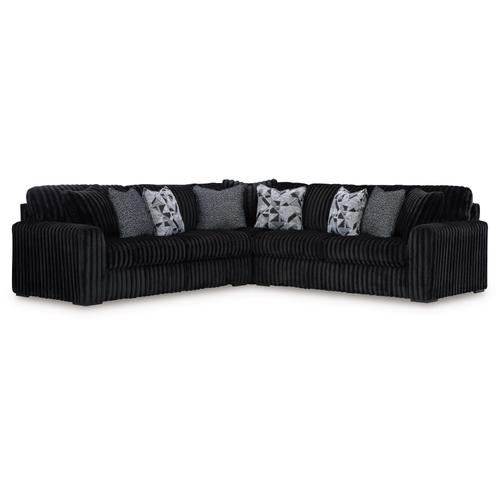 98103S6 by Ashley Furniture - Midnight-madness 3-piece Sectional