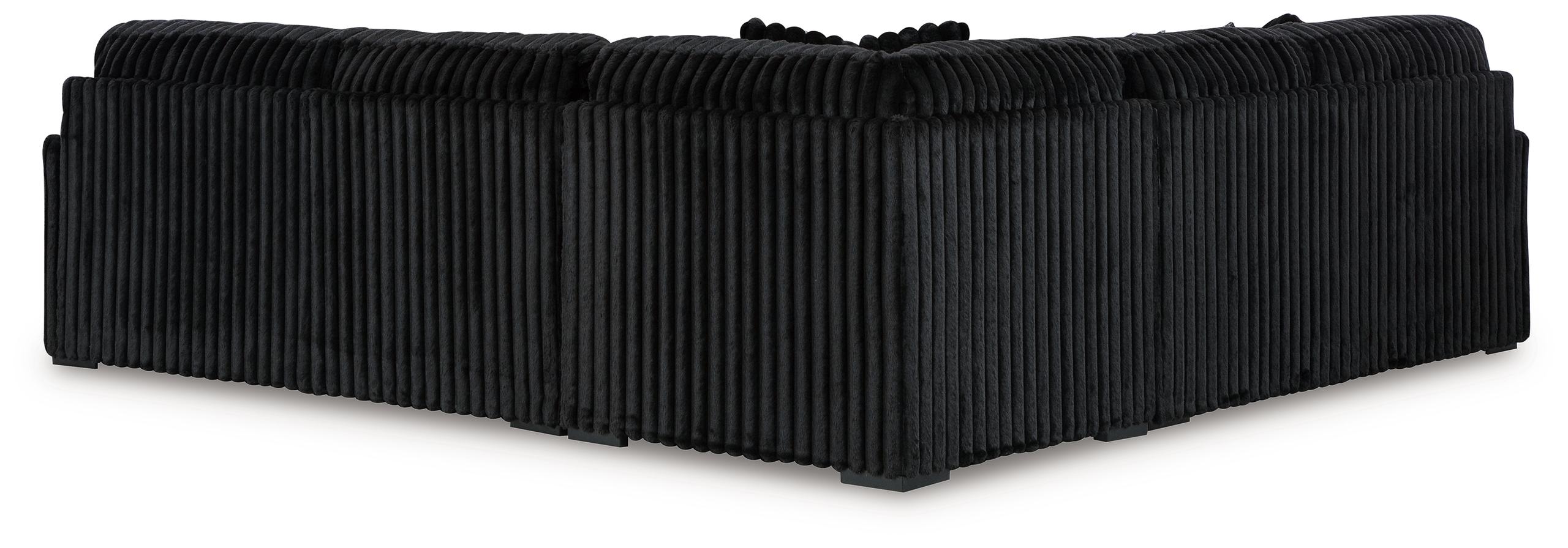 ASHLEY FURNITURE Midnight-madness 3-piece Sectional 98103S6