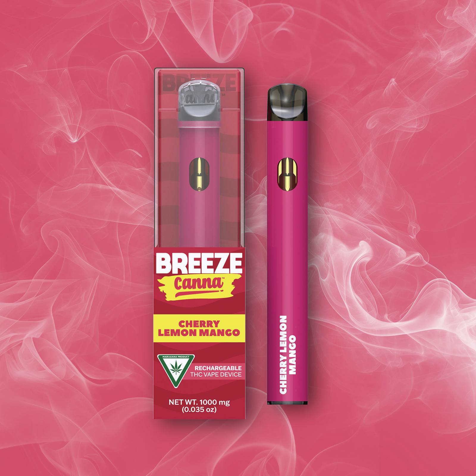 Cherry Lemon Mango - Classic 1g PLUS Vape Device — BREEZE Canna