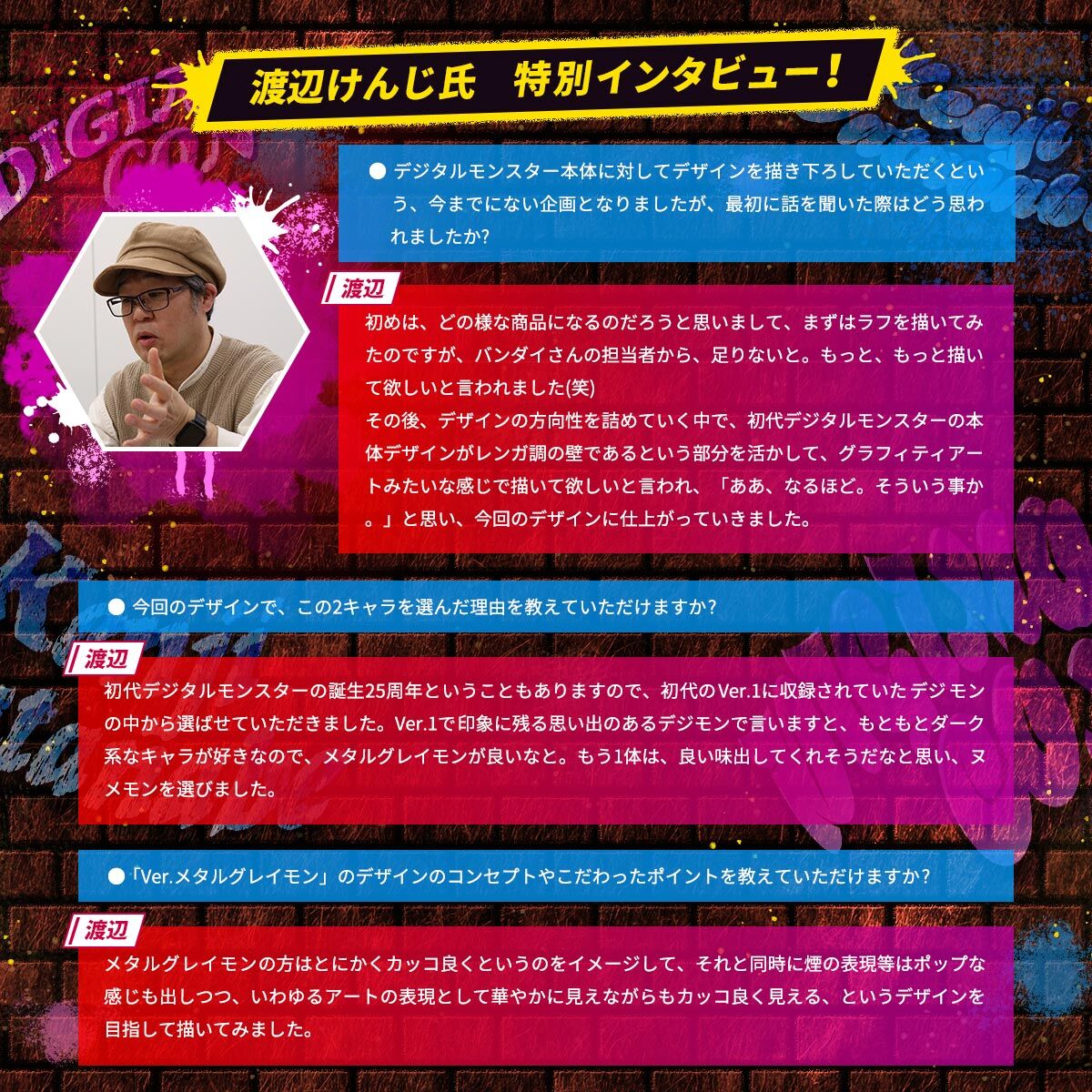 Digimon Kenji Watanabe Edition V-Pets- Pre-Order Info & Images