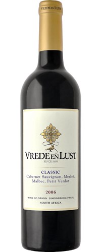 Vrede en Lust Classic 2006 | wine.co.za