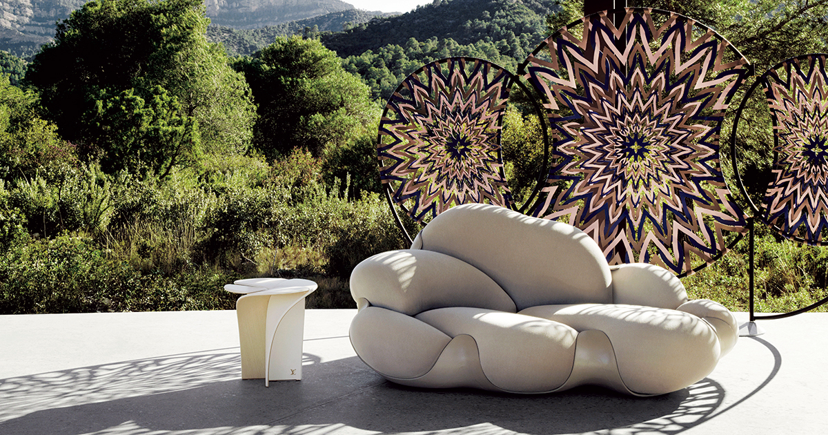 モダンアートを思わせる「ルイ・ヴィトン」のインテリアコレクション