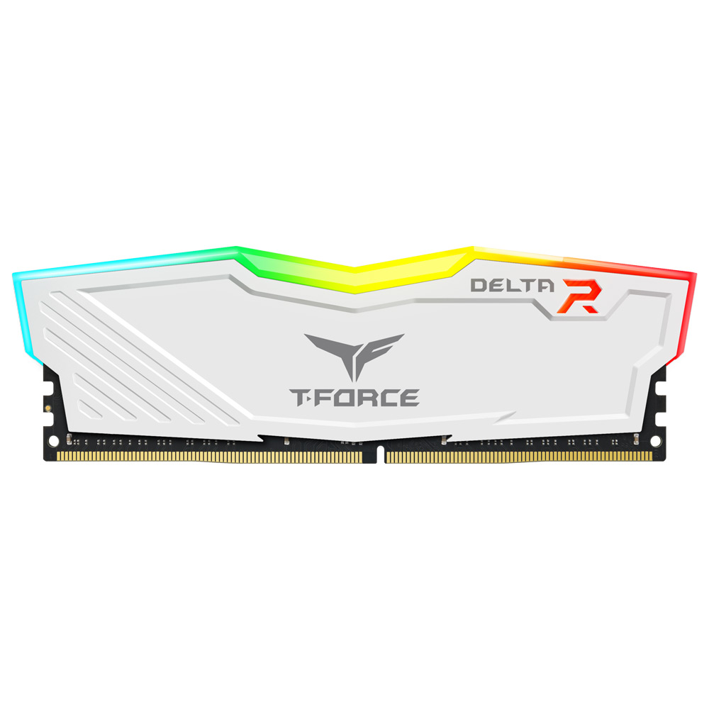 DELTA RGB DDR4 DESKTOP MEMORY WHITE 8GB(1x8GB) 3600MHz CL18