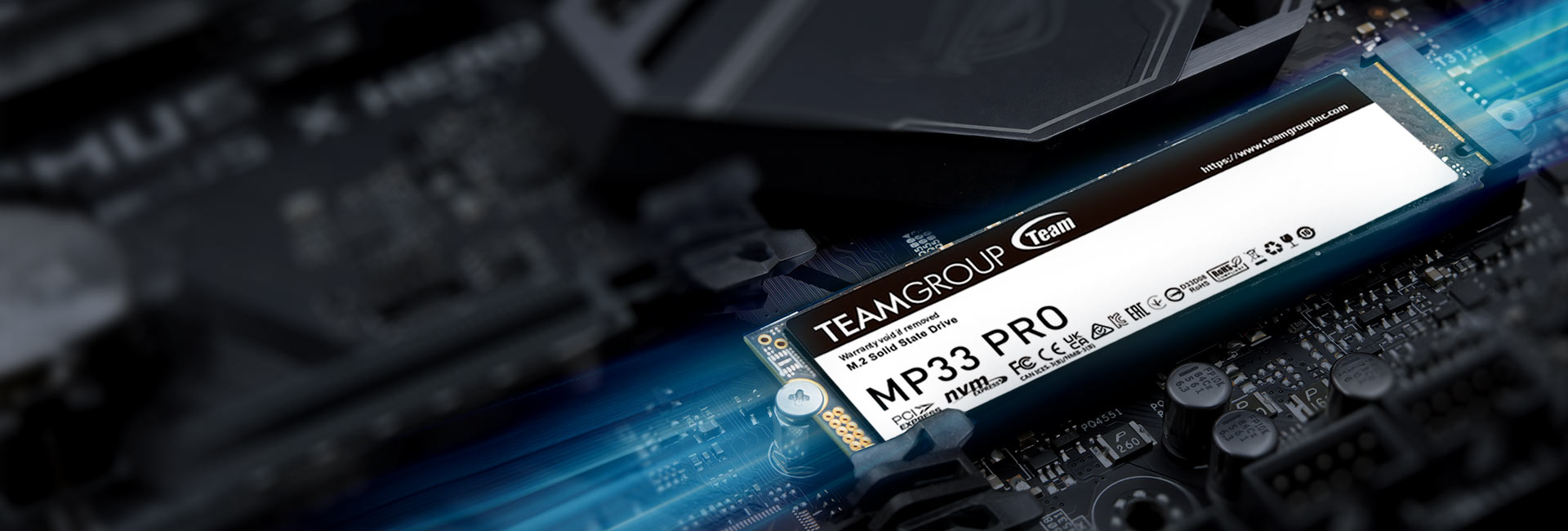 MP33 PRO M.2 PCIe SSD 512GB | TEAMGROUP