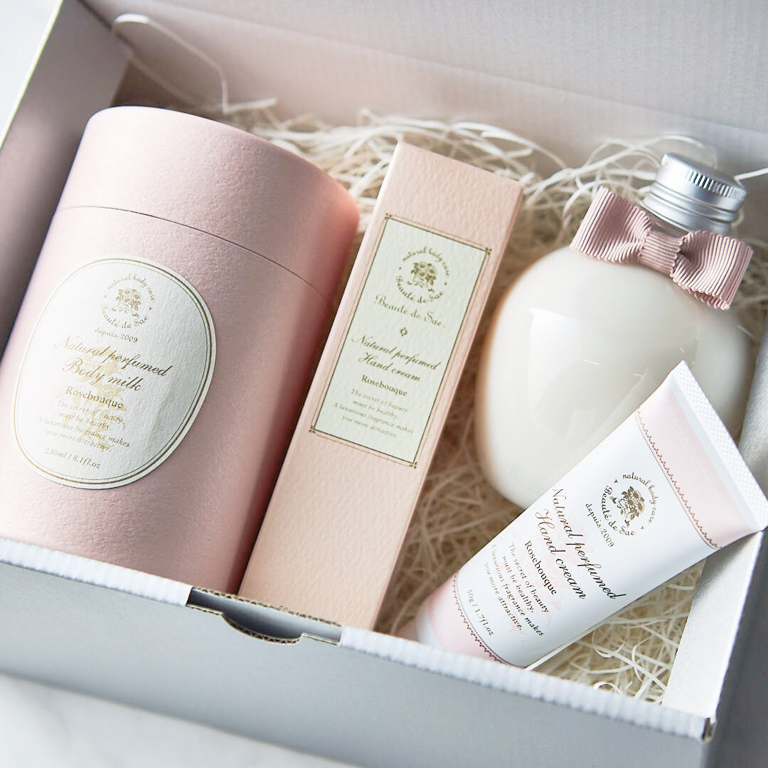 BOX入】ハンドクリームとボディミルク | TANP（タンプ） Beaute de Sae