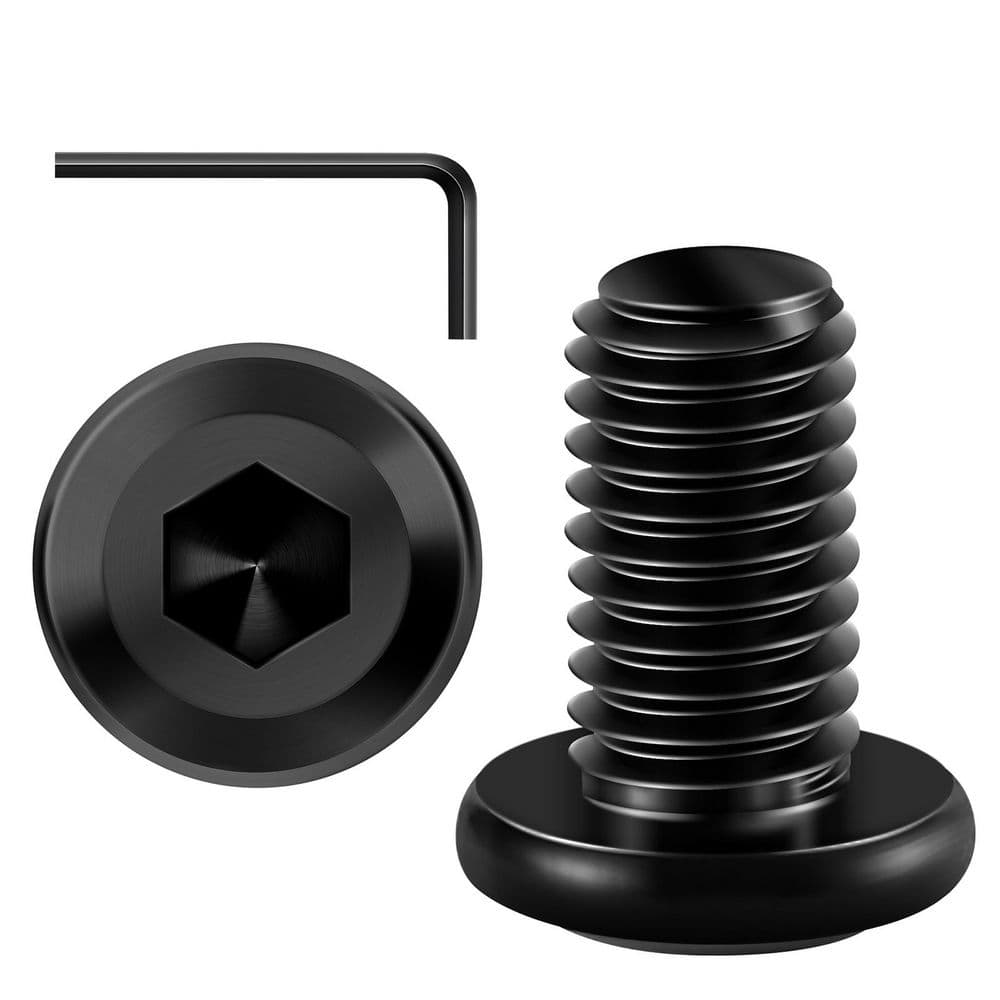 MYWISH M8 x 16 mm Black Oxide Stainless Steel Hex Socket Cap Head