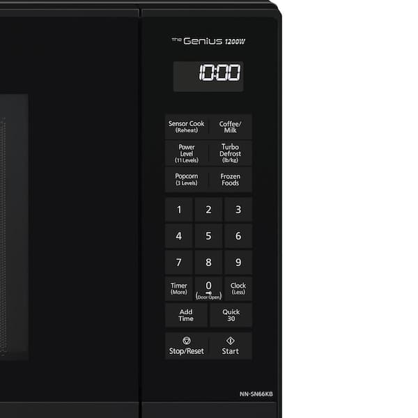 Panasonic 1.2 cu. ft. Genius Sensor Countertop Microwave Oven with