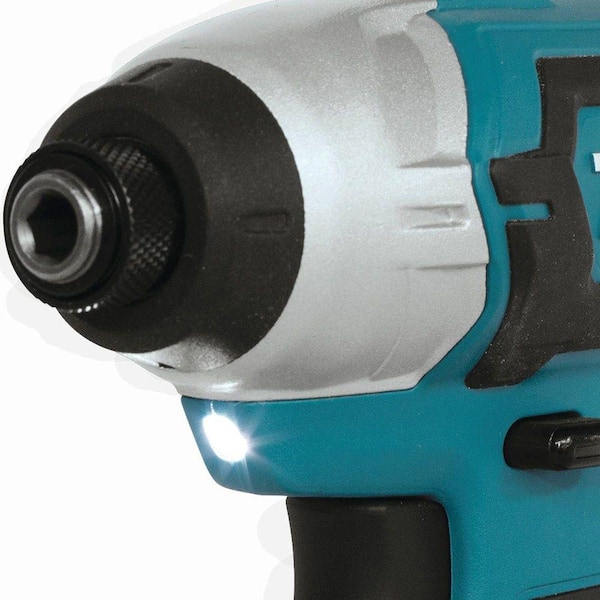 Makita 12V max CXT Lithium-Ion 1/4 in. Cordless Impact Driver Kit