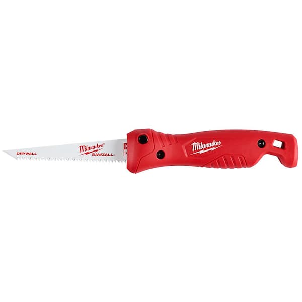 Milwaukee Folding Jab Saw with 6 in. 8TPI SAWZALL Drywall Blade 48