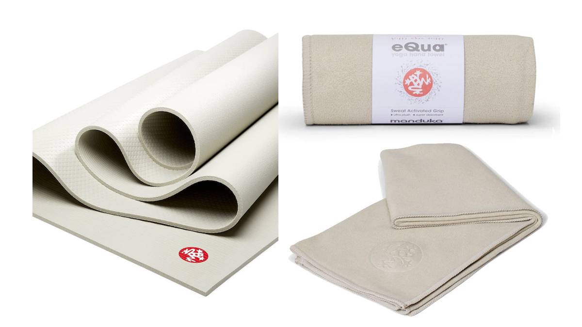 新年気分を新たに！心も落ち着くホワイトベージュカラーのヨガマット