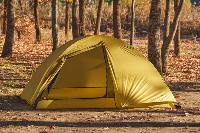 限定生産のフルメッシュ軽量シェルター「クロスオーバードーム KAYA