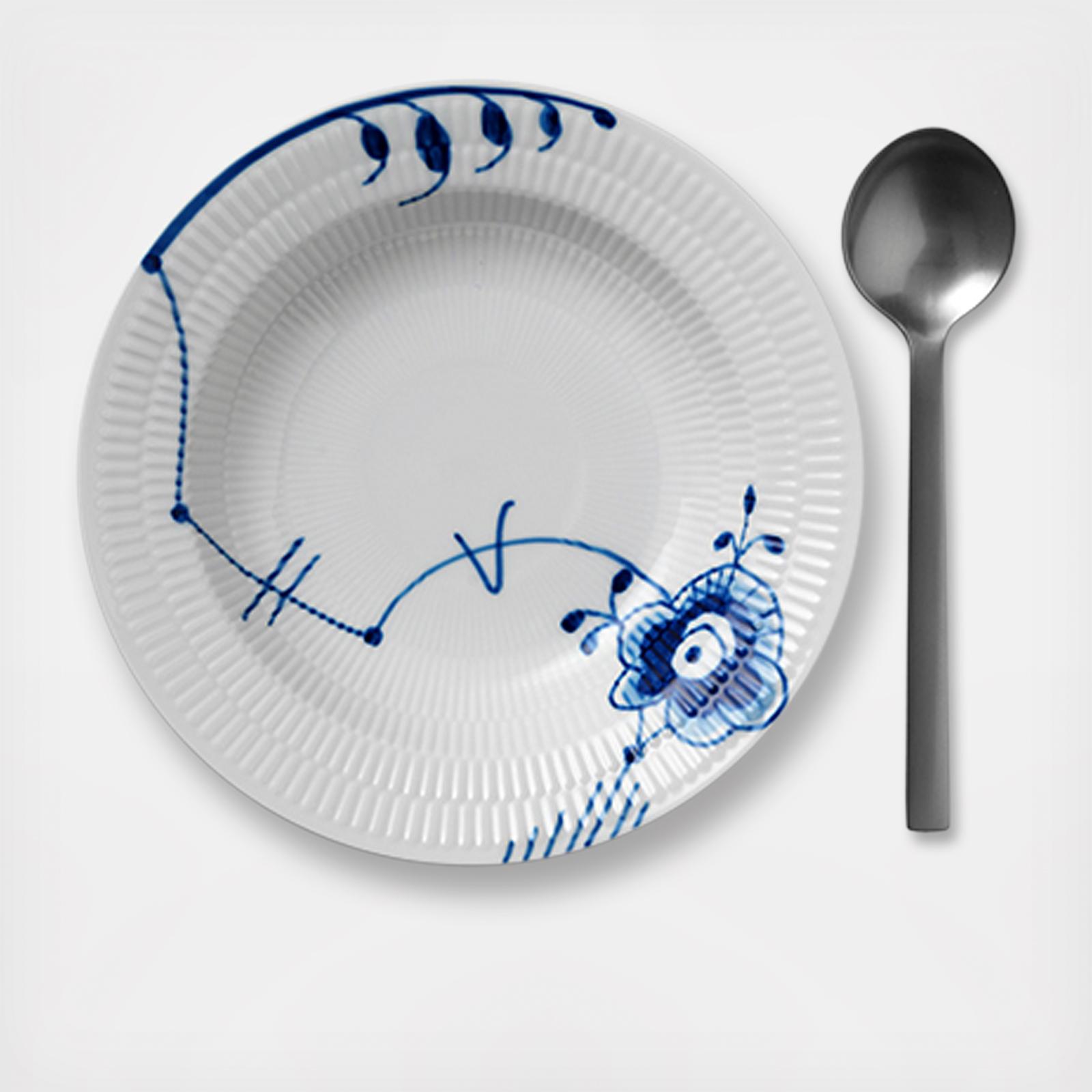 Royal Copenhagen, Blue Fluted Mega Deep Plate | Zola