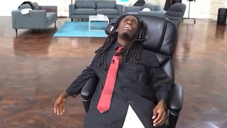 Kai Cenat Apparently 'Swatted' in Beverly Hills Mansion During