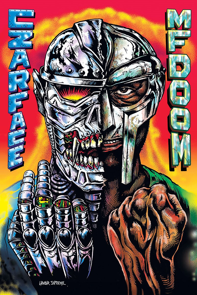 MF Doom - Czarface - Hip Hop Poster (24 x 36 inches) – Imaginus
