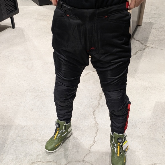 入荷速報】K-2444 テーパードメッシュボトムス【春夏新作、メッシュ