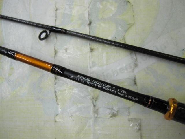 プレッソ 60XUL・N｜＠ベリーネット 日本最大新品中古釣具WEBショップ