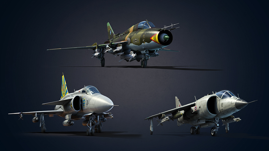 事前予約特典付き】AV-8S＆Su-22M4＆JA37DI - War Thunder （ウォー