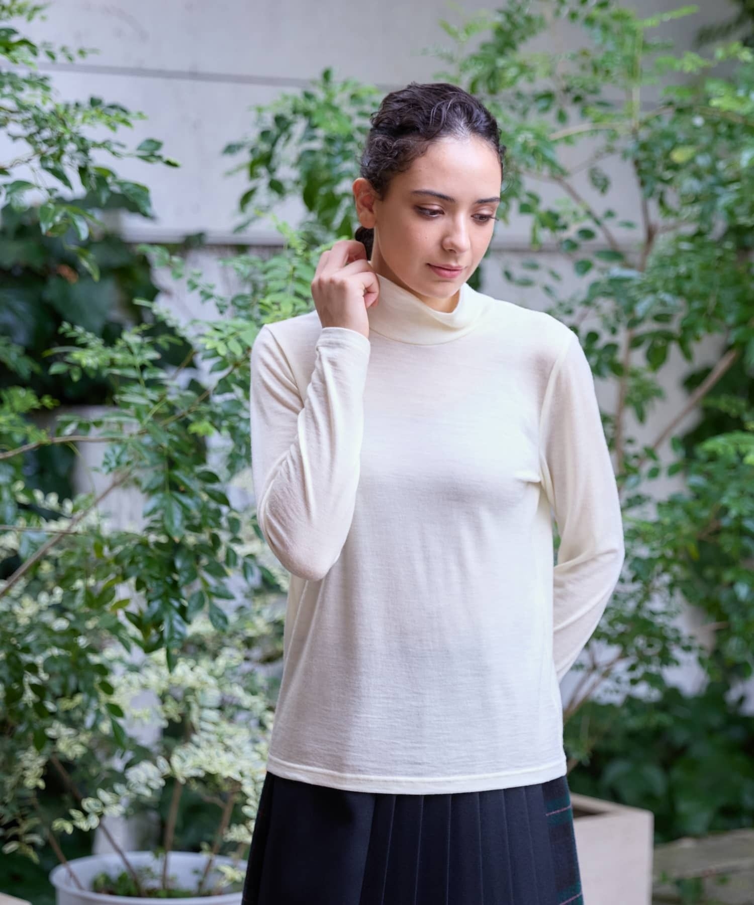 タートルネックカットソー|キャラ・オ・クルス | レリアン公式