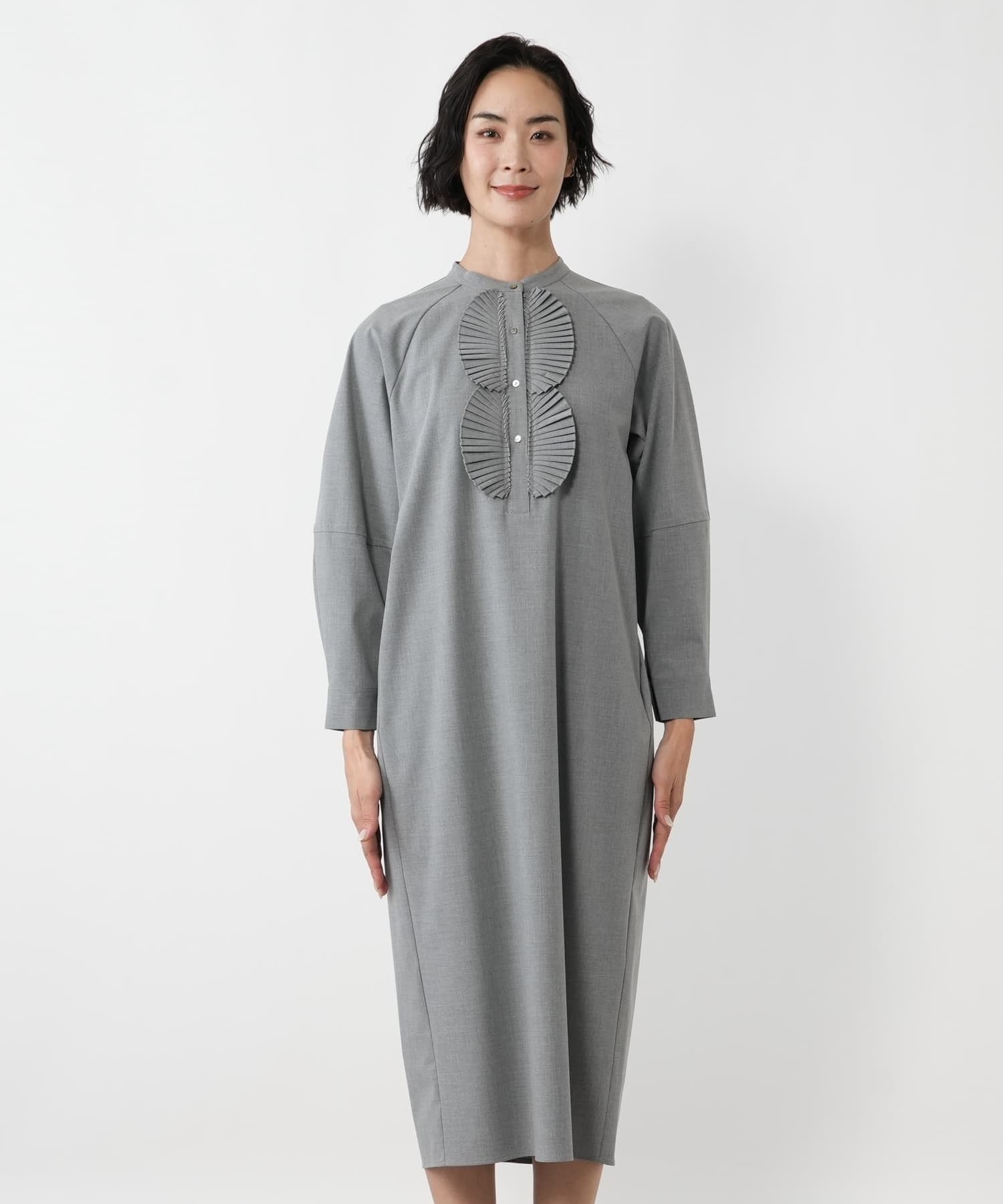 サークルプリーツコクーンワンピース【MARILYN MOON】|ネミカ