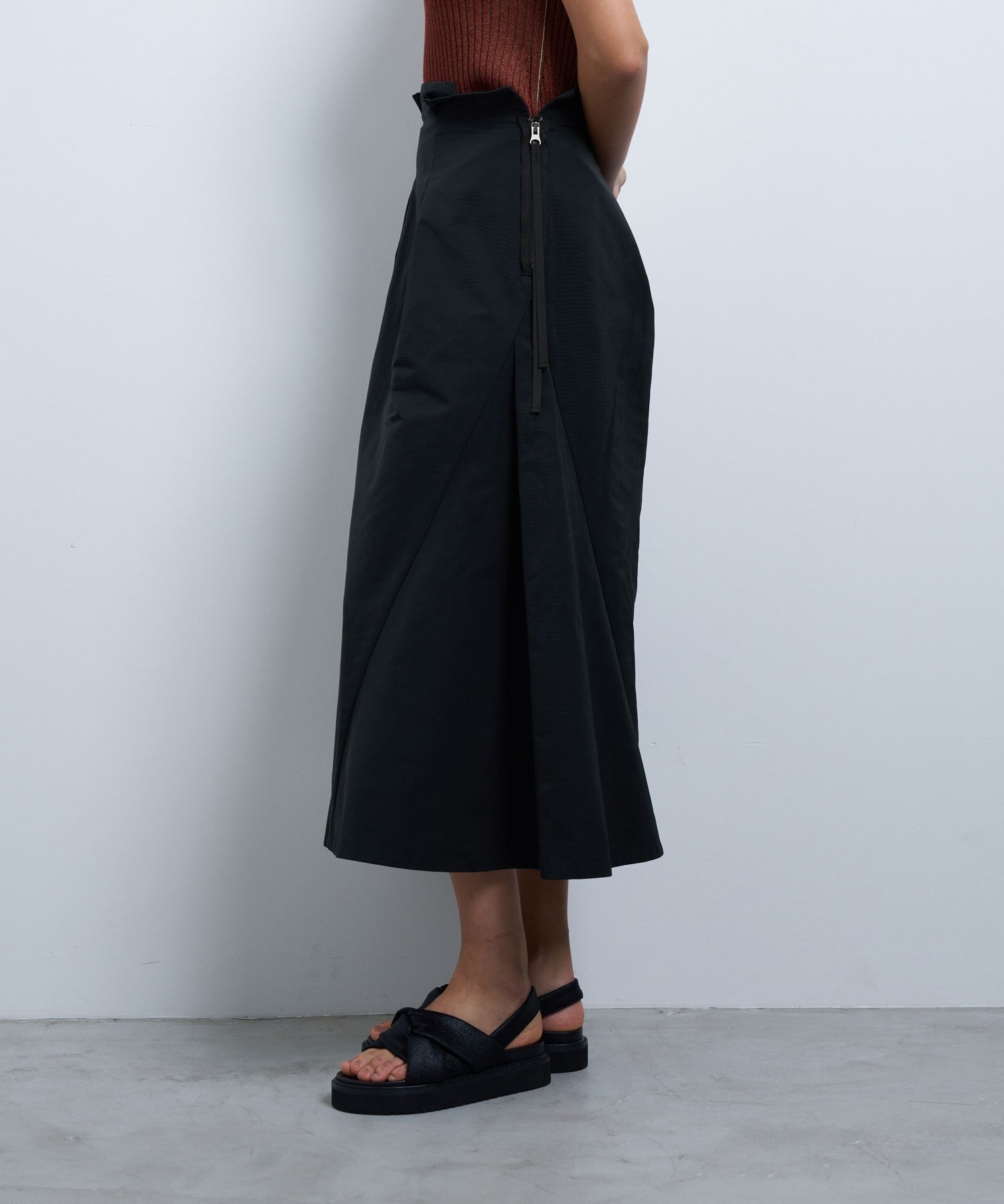 メモリークロスタックスカート|LANVIN en Bleu | LANVIN en Bleu