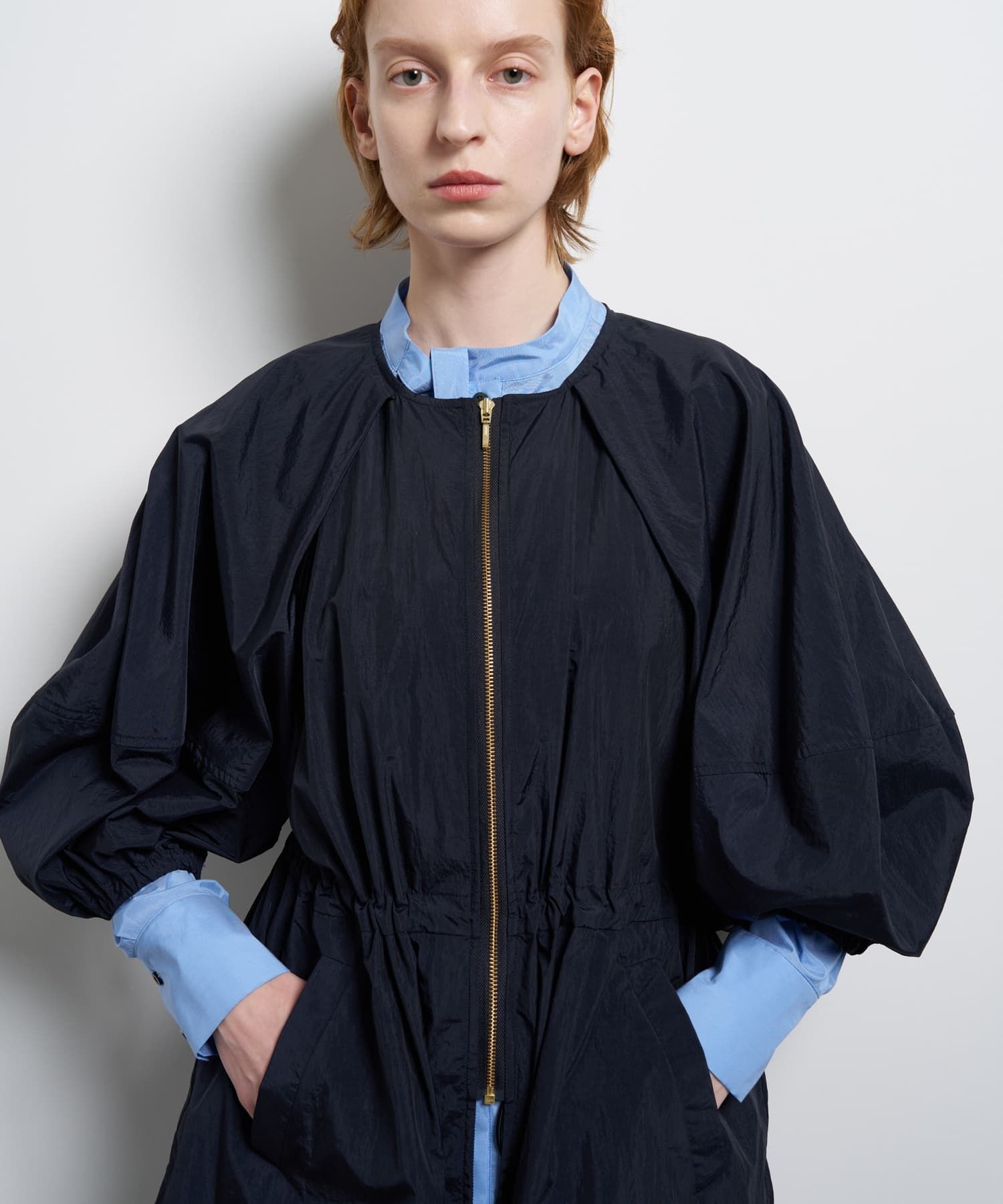 ストーンナイロンライトブルゾン|LANVIN en Bleu | LANVIN en Bleu