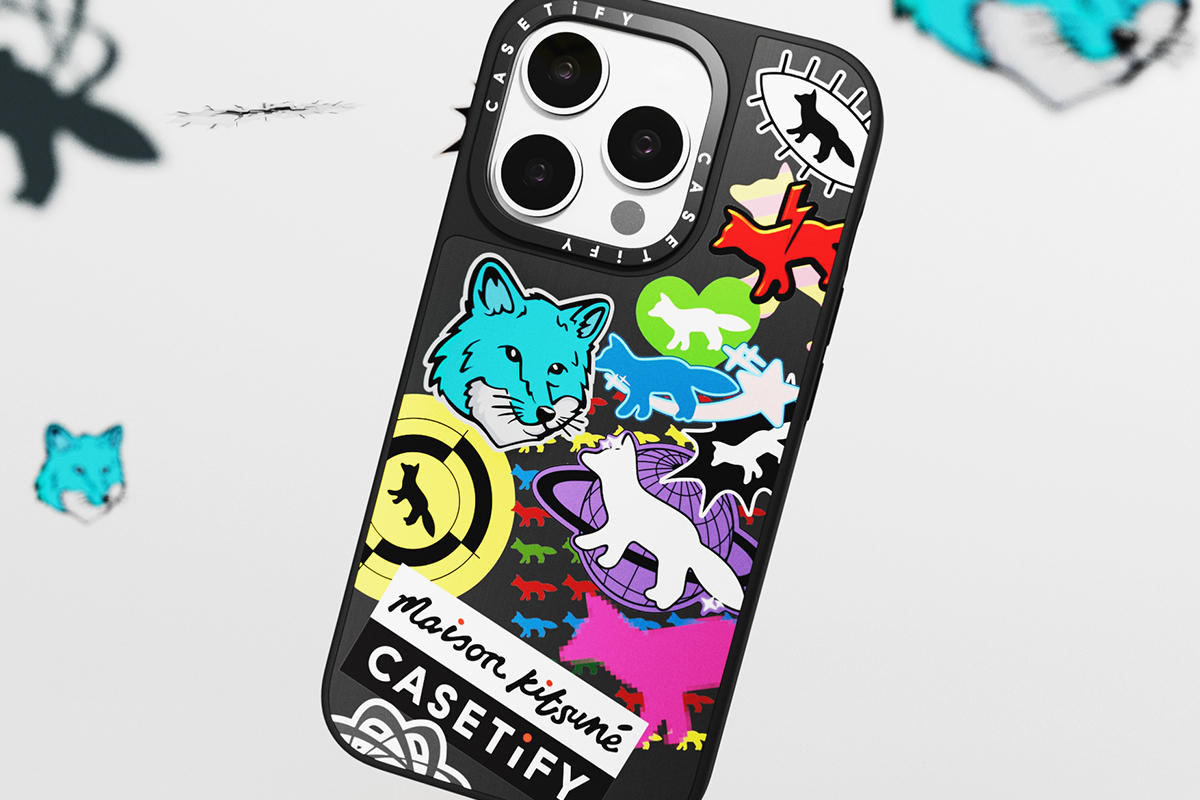 メゾン キツネ』が『ケースティファイ』と初コラボ！ スマホ、PC