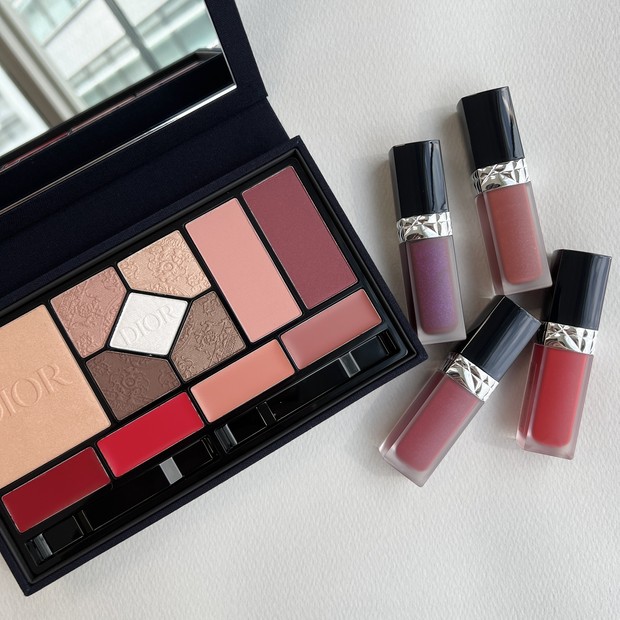 ディオールのホリデーコレクションをスウォッチ！ トータルメイク