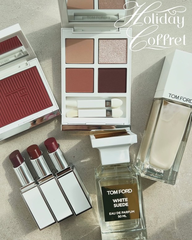 トム フォード ビューティのホリデーをスウォッチ！ 朝用美容液も初